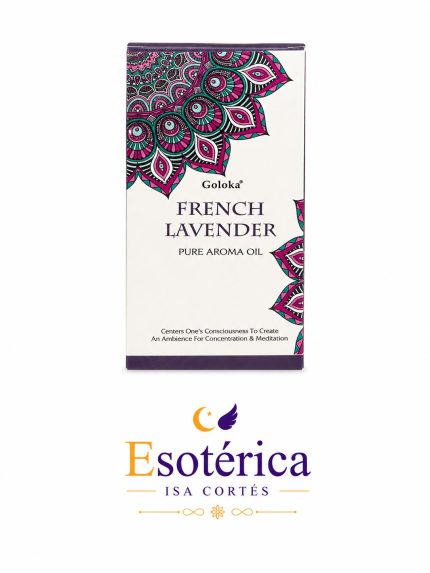 Aceite de lavanda natural para rituales de paz y limpieza del hogar