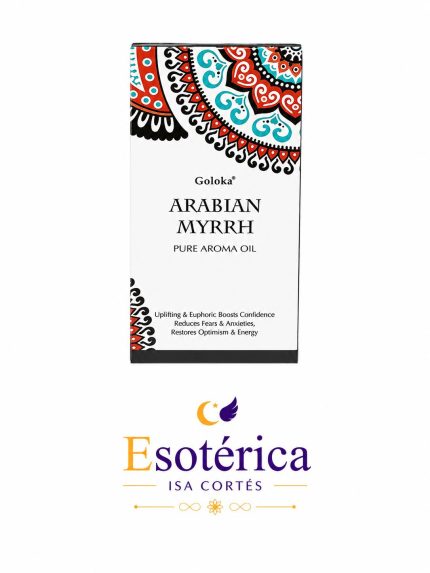 Aceite de mirra natural para rituales de protección y limpieza espiritual
