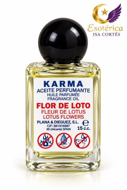 Aceite Perfumante Flor de Loto Karma de la marca Karma, Aceites Alquímicos
