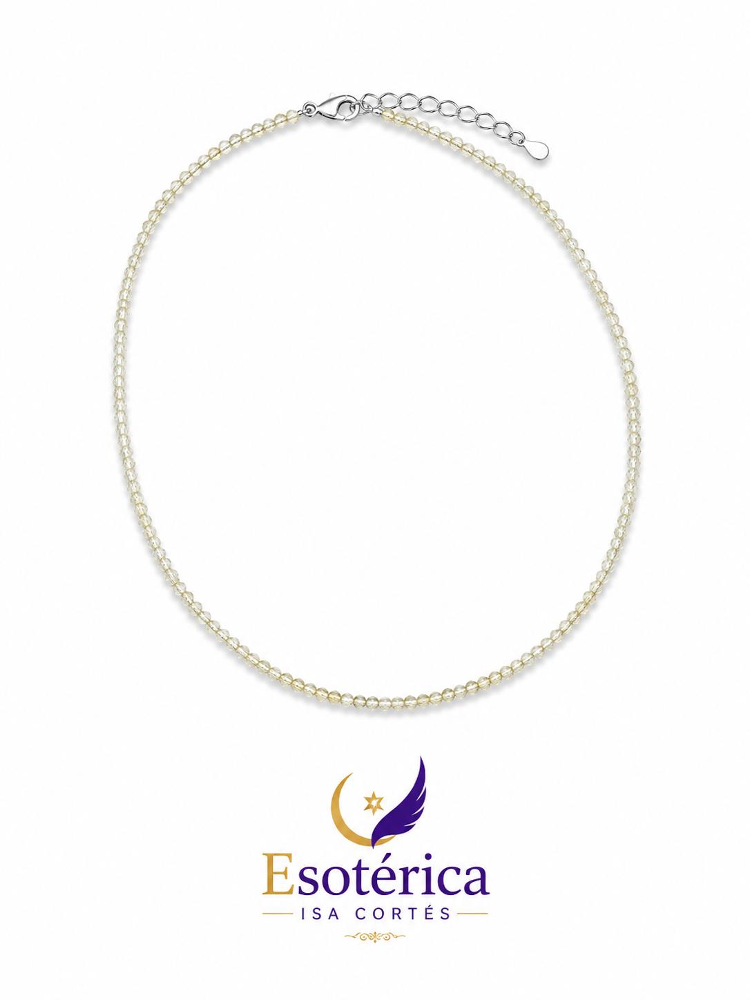 Collar de Pirita Ajustable Collar de Pirita Ajustable para abundancia y protección