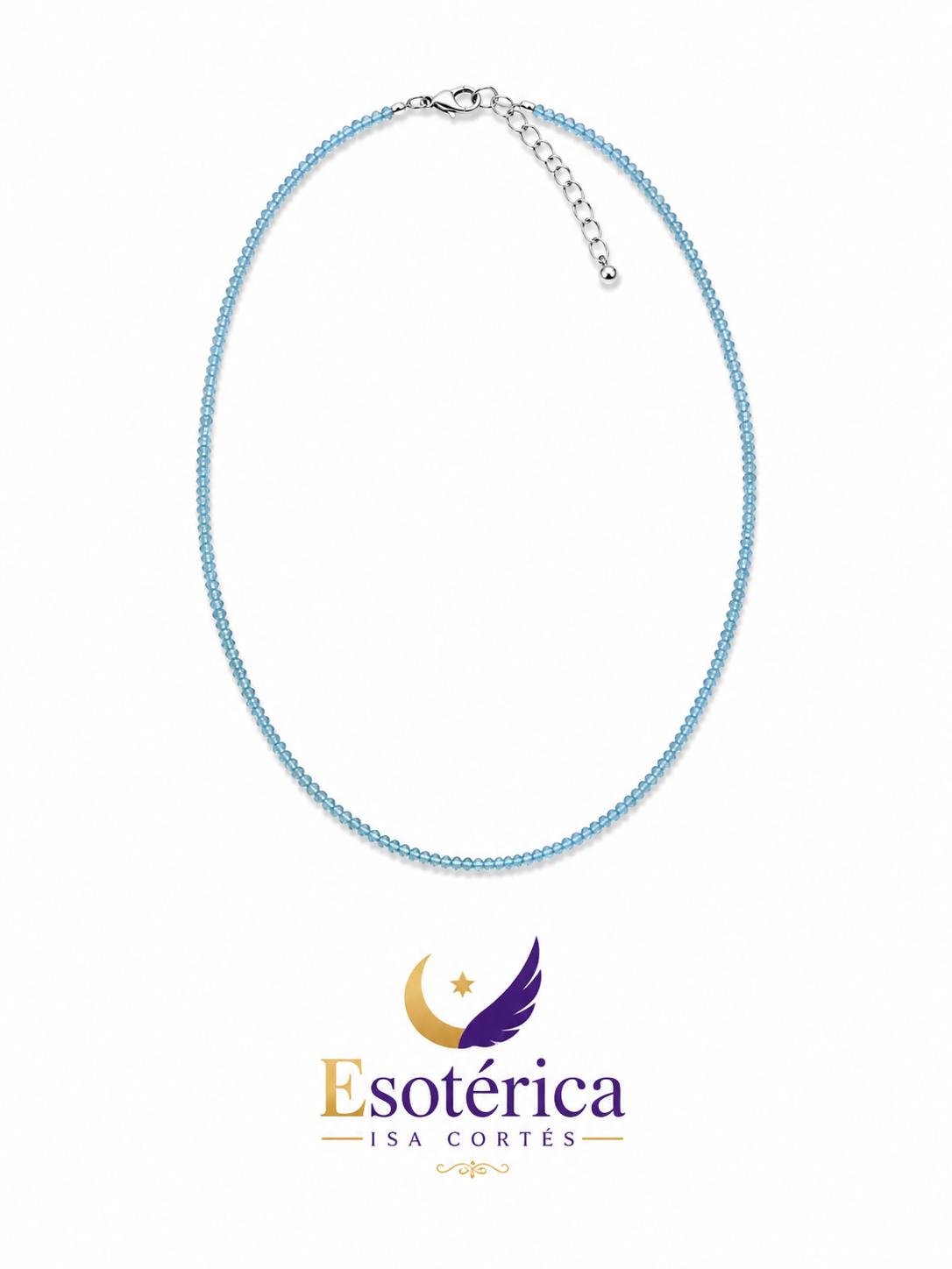 Collar de Topacio Ajustable Collar de Topacio Ajustable para claridad y calma