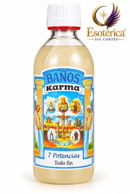 Gel de Baño 7 Potencias de la marca Karma, Baños de Despojo