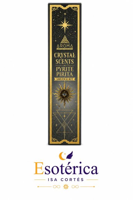 Incienso Aroma Pirita para abundancia y protección energética