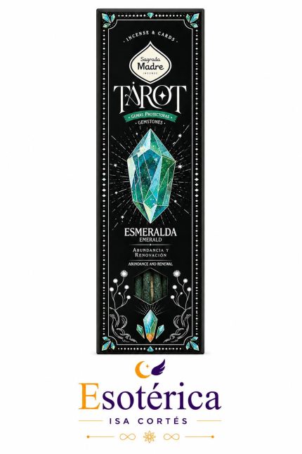 Incienso Tarot Esmeralda para abundancia y renovación