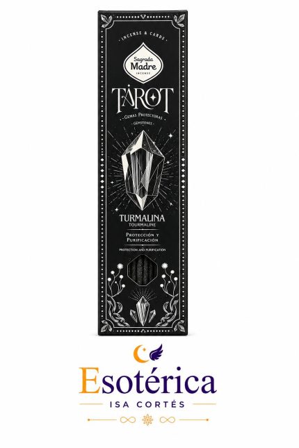 Incienso Tarot Turmalina para protección y purificación