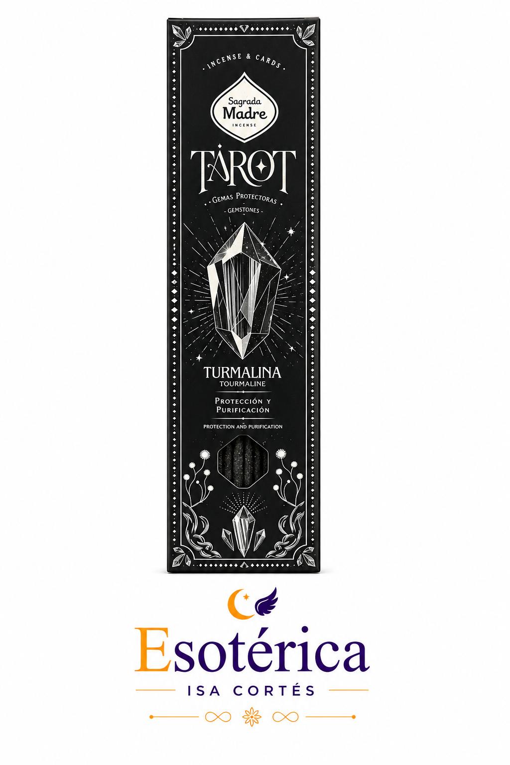 Incienso Tarot Turmalina Incienso Tarot Turmalina para protección y purificación