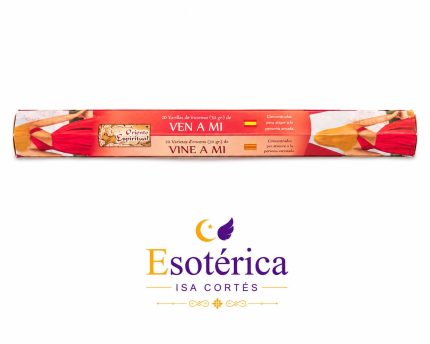 Incienso Ven A Mi, 20 varillas para atraer a la persona amada