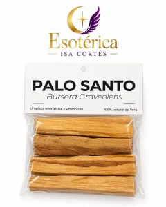 Bolsa de palo santo con cuatro palos, Bursera graveolens de Perú