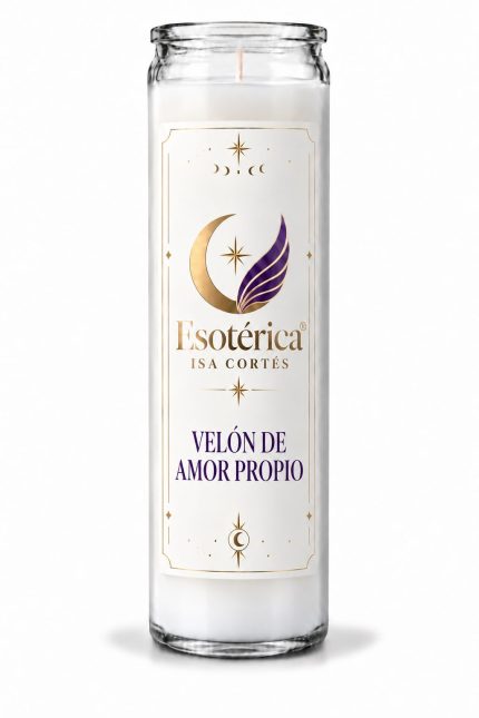 Velón Ritualizado Amor Propio para fortalecer la autoestima y el amor hacia uno mismo