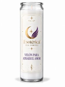 Velón Ritualizado Atrae Amor para atraer una relación de pareja sincera y estable