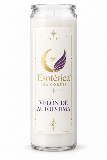 Velón Ritualizado Autoestima para reconectar con tu propio valor y seguridad personal