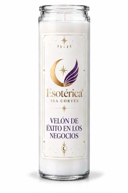 Velón Ritualizado Éxito en el Negocio para consolidar un negocio y multiplicar su éxito