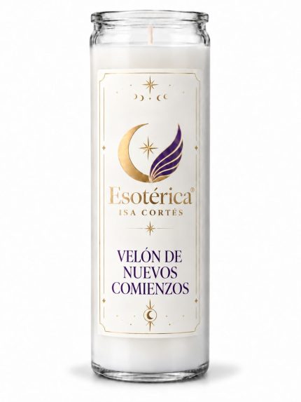 Velón Ritualizado Nuevos Comienzos para iniciar una etapa nueva con buena energía