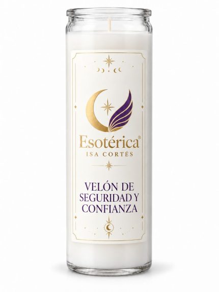 Velón Ritualizado Seguridad y Confianza para actuar con firmeza y decisión