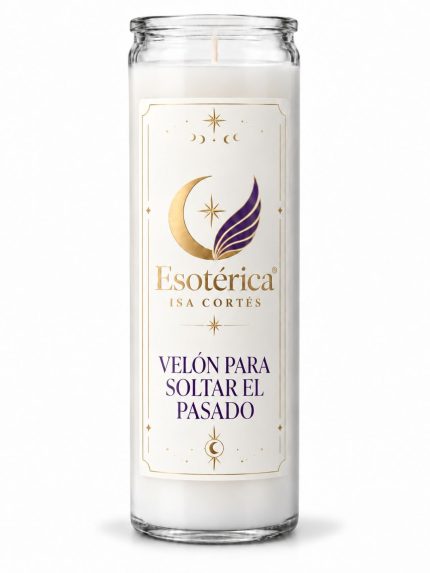 Velón Ritualizado Soltar el Pasado para cerrar ciclos y dejar ir lo que ya no aporta